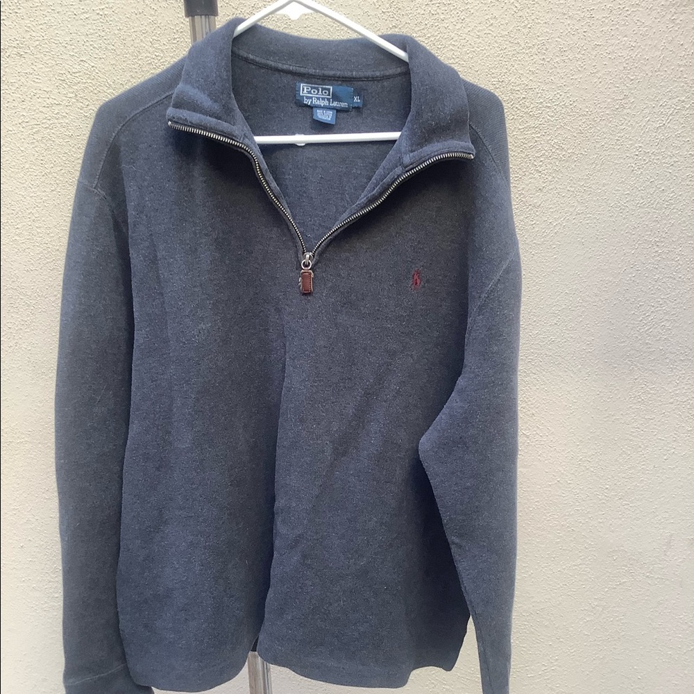 Ralph Lauren mens quarter zip XL